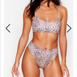 Nasty Gal 2 piece swimsuit